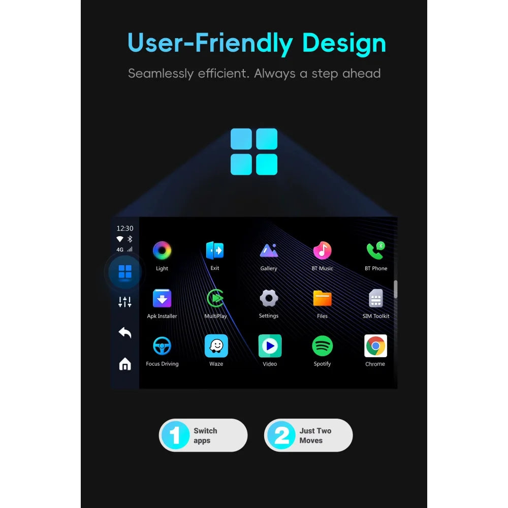 Ottocast ALL-IN-1 HDMI AI Box Wireless CarPlay & Android Auto Netflix YouTube Ottocast P3 Apple CarPlay & Android Auto