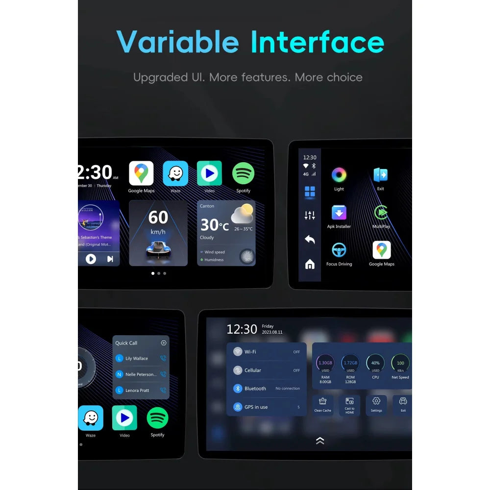 Ottocast ALL-IN-1 HDMI AI Box Wireless CarPlay & Android Auto Netflix YouTube Ottocast P3 Apple CarPlay & Android Auto