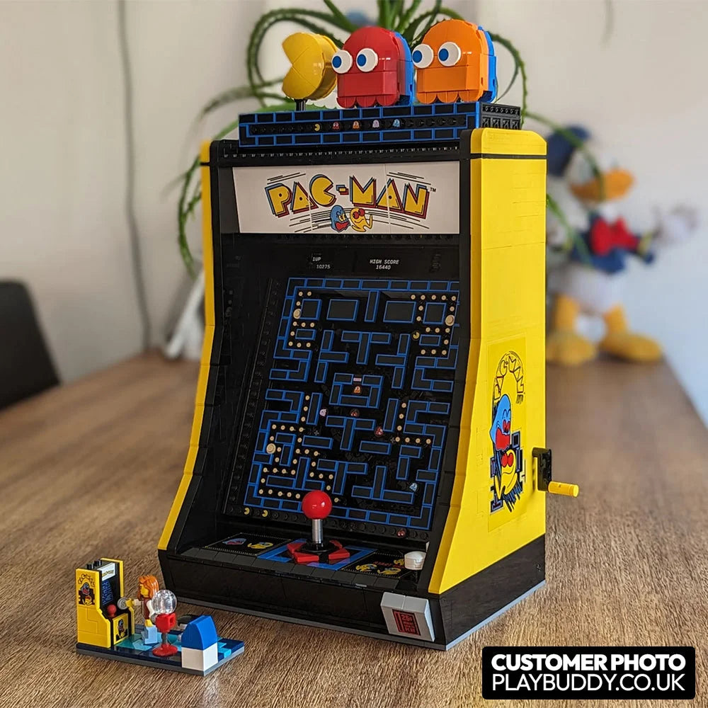 Pac-Man Arcade (10323) 2651PCS Building Blocks Assembly Bricks Pac-Man Arcade Building Blocks