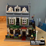 Parisian Restaurant (10243) 2573PCS Modular Building Blocks w/ 5 Figures - Parisian Restaurant - Building Blocks