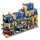 Parisian Street (910032) 3532PCS Modular Building Blocks w/ 6 Figures Parisian Street Building Blocks