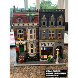 Pet Shop (10218) 2032PCS Modular Building Blocks w/ 4 Figures - Pet Shop - Building Blocks