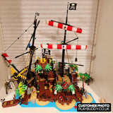 Pirates of Barracuda Bay (21322) 2545PCS Building Blocks w/ 8 Figures - Pirates of Barracuda Bay - Building Blocks