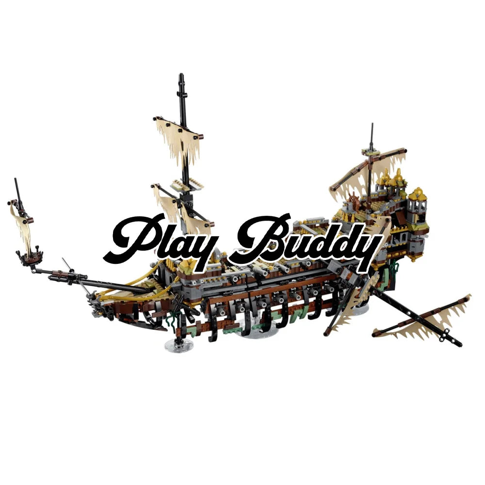 Pirates of the Caribbean Silent Mary (71042) 2294PCS Building Blocks w/ Figures - Silent Mary - Building Blocks