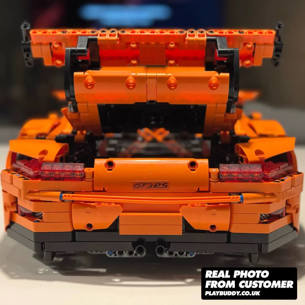 Porsche 911 GT3 RS Building Blocks 2704PCS Race Car Technic (42056) ABS Kit Porsche 911 GT3 RS Building Blocks