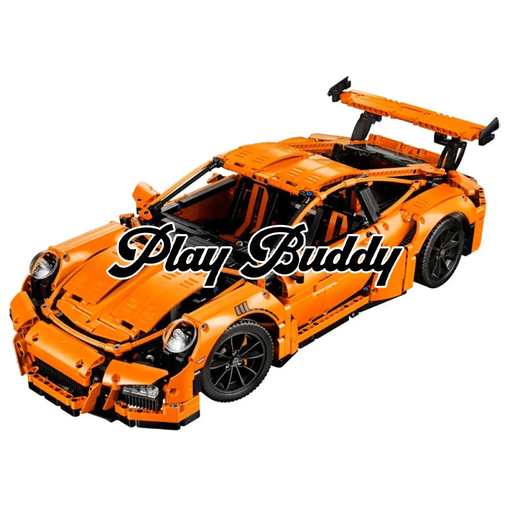Porsche 911 GT3 RS Building Blocks 2704PCS Race Car Technic (42056) ABS Kit Porsche 911 GT3 RS Building Blocks