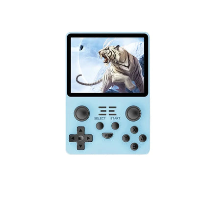 Powkiddy RGB20S Handheld Retro Game Console 3.5’’ Console 256GB 20K + Games 64GB / Blue Game Console
