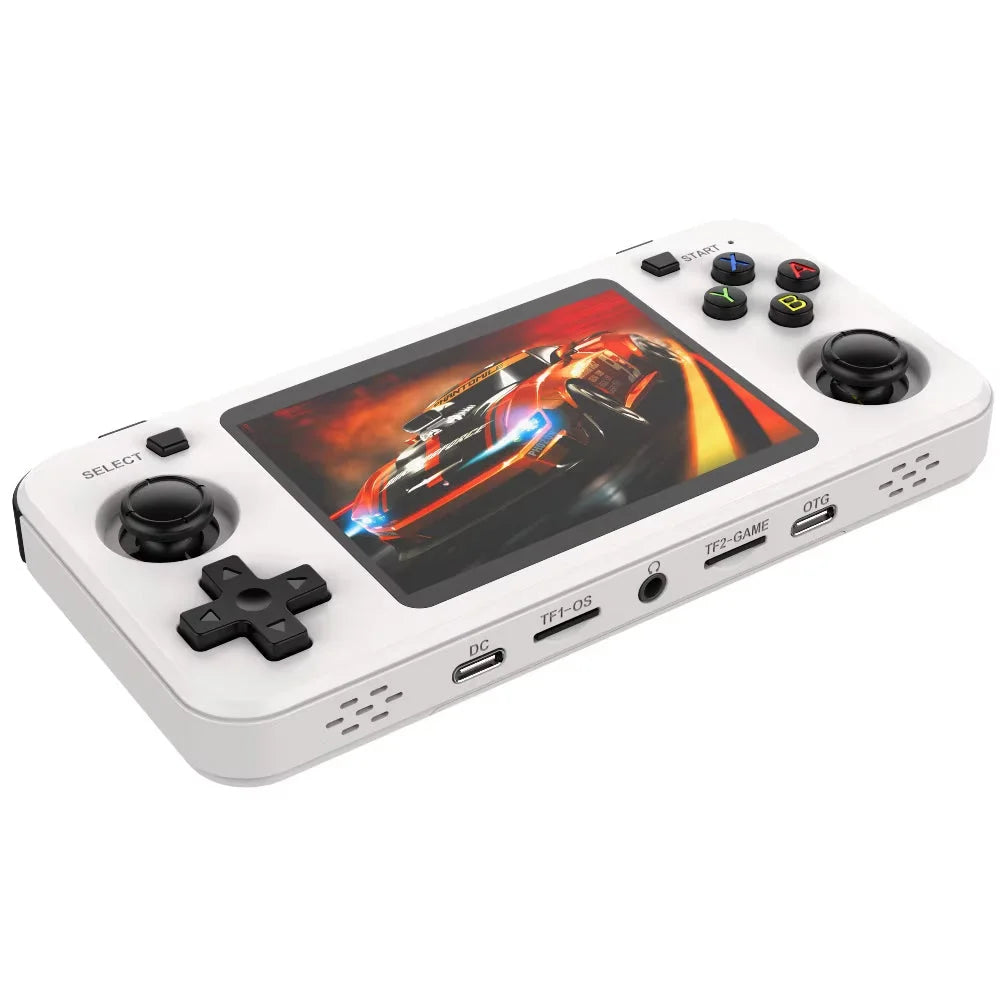 R36H Retro Handheld Games Console Gameboy 128GB 20K+ Built-In Games White Game Console