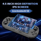 Retro Handheld Game Console Player Emulator 4.5 Inch 64GB 20000+ Games 64GB Game Console