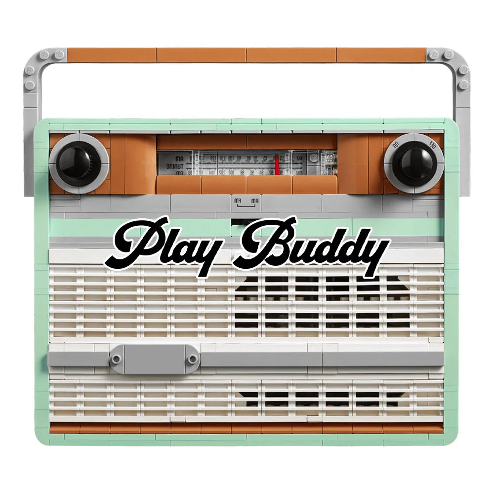 Retro Radio (10334) 906PCS Building Blocks Assembly Bricks - Retro Radio - Building Blocks