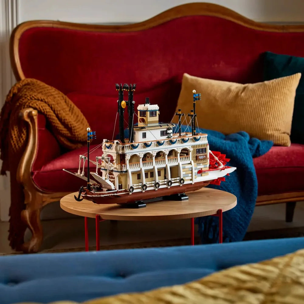 River Steamboat (21356) Ship Building Blocks 4090PCS Bricks River Steamboat / 4090 Pieces Building Blocks