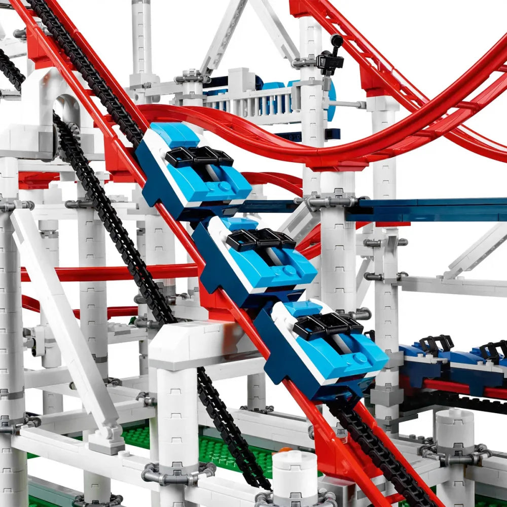 Roller Coaster (10261) 4124PCS Building Blocks w/ 11 Mini Figures Roller Coaster / 4124 Pieces Building Blocks