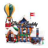 Santa’s Post Office (10339) Christmas Building Blocks Gift w/ 5 Mini Figures Santa’s Post Office Building Blocks
