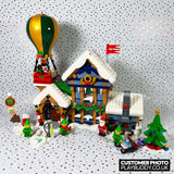 Santa’s Post Office (10339) Christmas Building Blocks Gift w/ 5 Mini Figures Santa’s Post Office Building Blocks