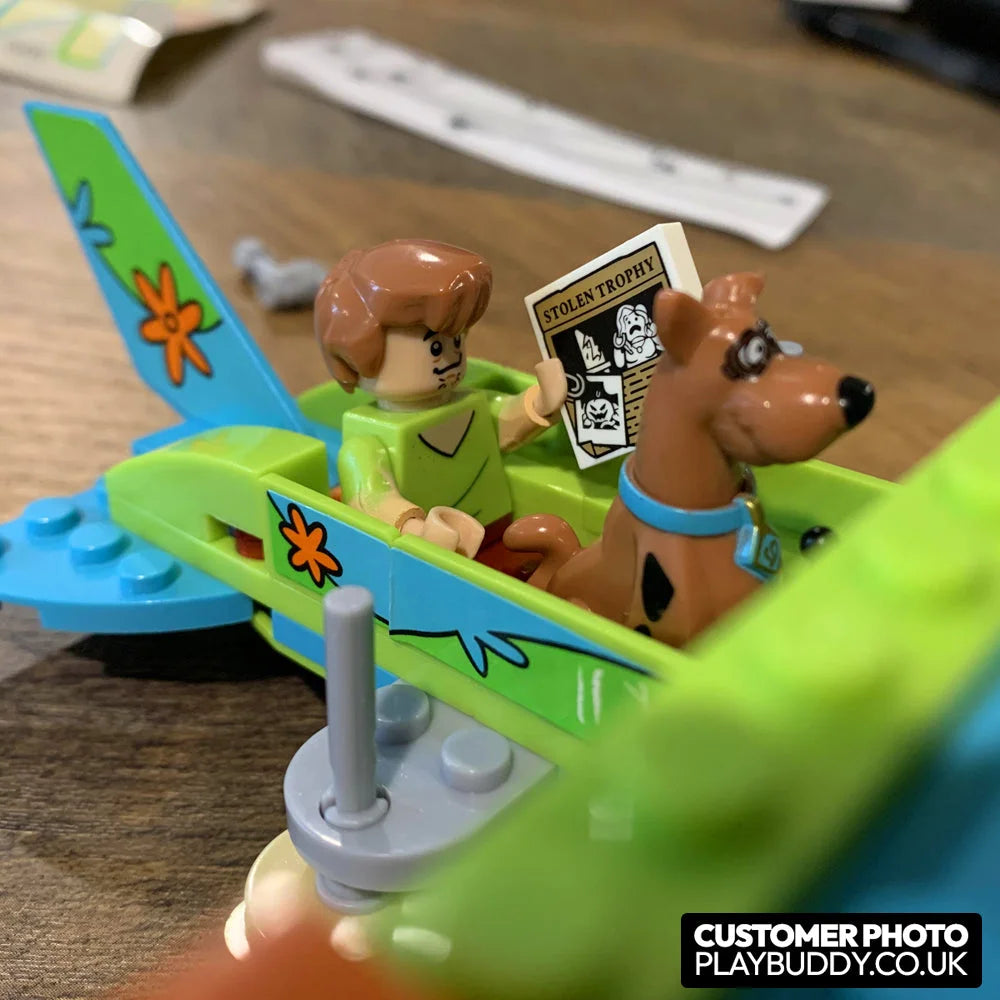 Scooby-Doo Mystery Plane Adventures (75901) 128PCS Building Blocks Mystery Plane Adventures Building Blocks
