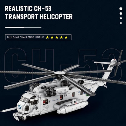 Sikorsky CH-53E Super Stallion Transport Helicopter 2192PCS Building Blocks CH-53E Super Stallion Building Blocks