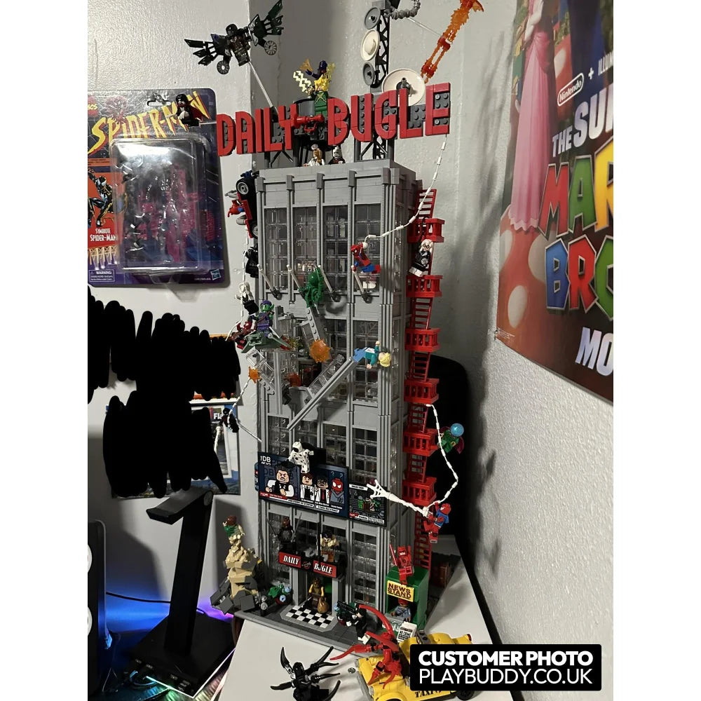Spider-Man Daily Bugle (76178) 3789PCS Building Blocks w/ 25 Figures - Daily Bugle - Building Blocks