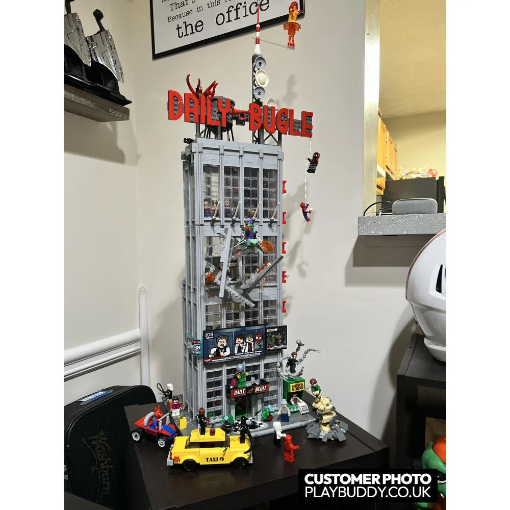 Spider-Man Daily Bugle (76178) 3789PCS Building Blocks w/ 25 Figures - Daily Bugle - Building Blocks