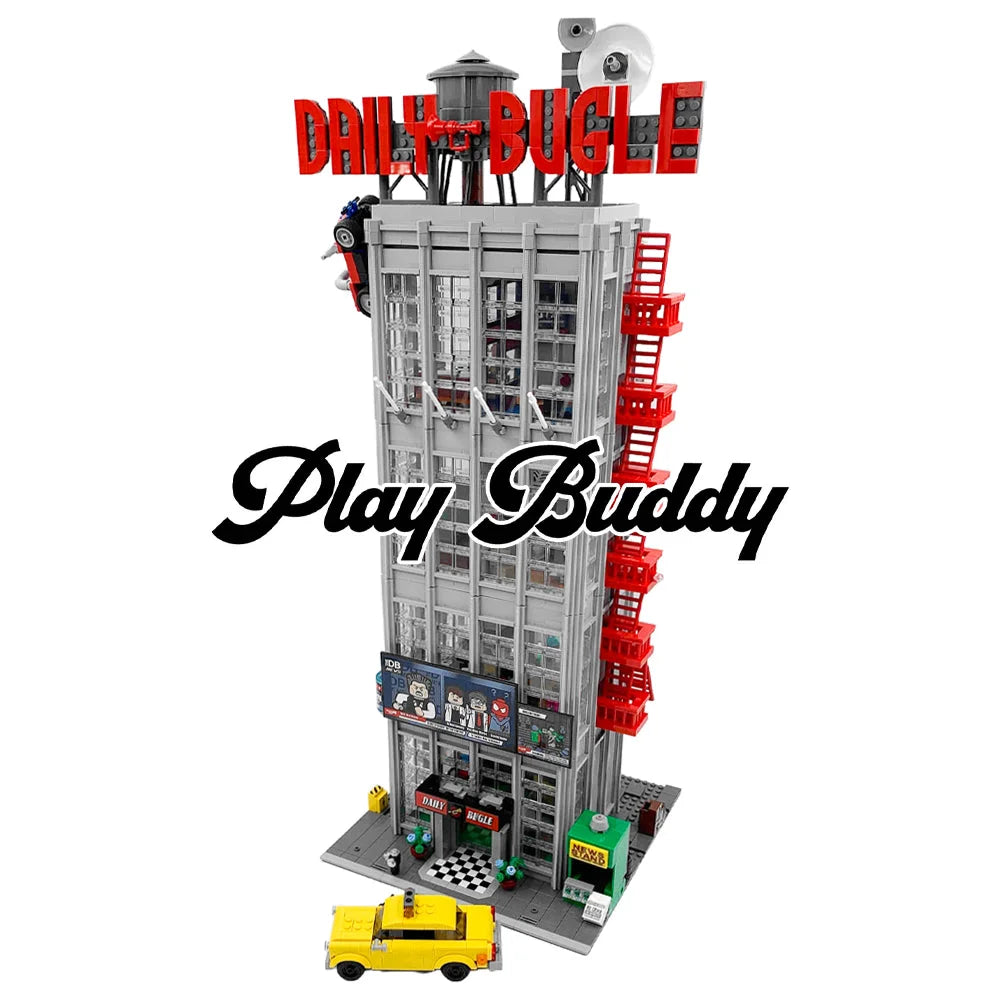 Spider-Man Daily Bugle (76178) 3789PCS Building Blocks w/ 25 Figures - Daily Bugle - Building Blocks