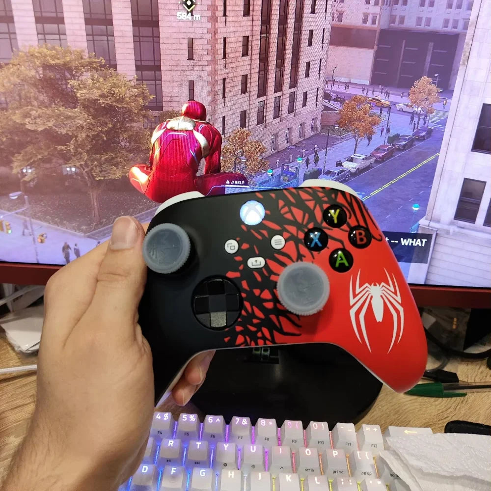 Spider-Man Xbox Series X & S Controller Shell Cover for Xbox Controllers Spider-Man Game Controller Accessories