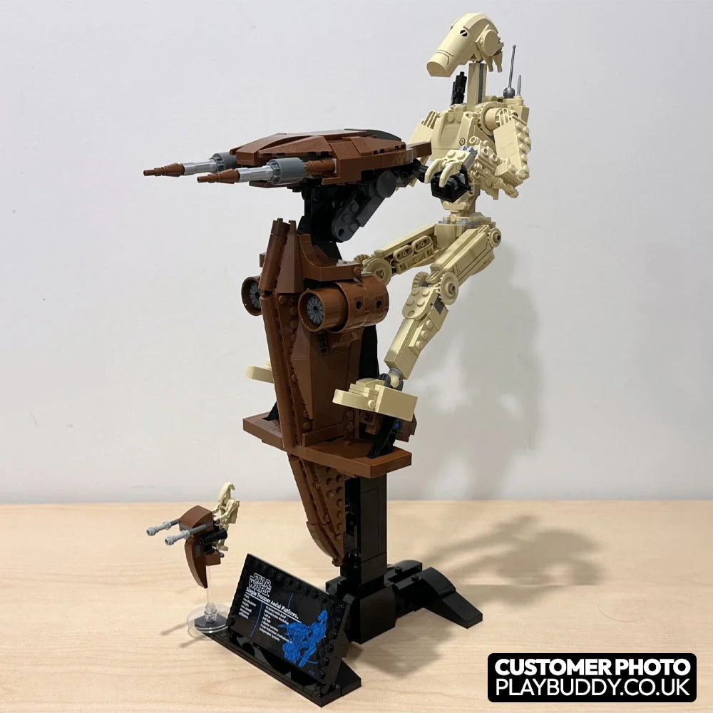 Star Wars Battle Droid with STAP (75428) 1088PCS Building Blocks Battle Droid with STAP Building Blocks