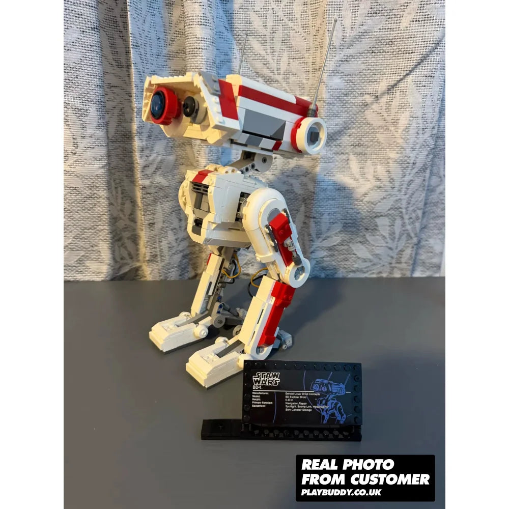 Star Wars BD 1 Droid Robot (75335) Building Blocks 1062PCS MOC Bricks BD 1 / 1062 Pieces Building Blocks