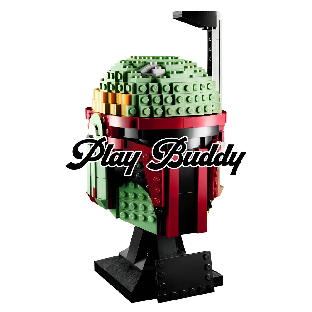 Star Wars Boba Fett Helmet Mask (75277) 625PCS Building Block Set Boba Fett Helmet Building Blocks