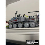 Star Wars Clone Turbo Tank Building Blocks Set MOC Bricks w/ Figures Clone Turbo Tank Building Blocks