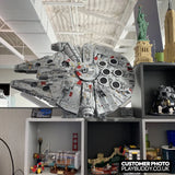 Star Wars Millennium Falcon (75192) Building Blocks 7541PCS w/ 8 Figures Millennium Falcon Building Blocks