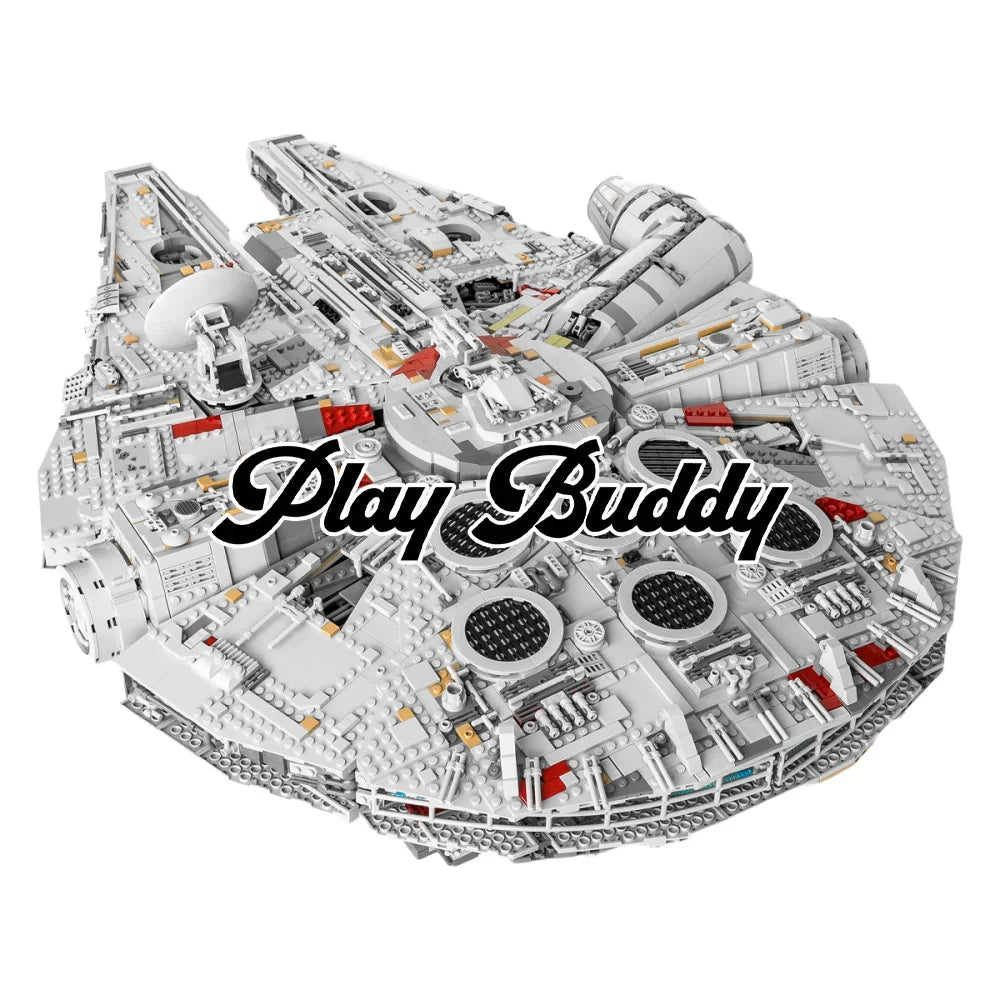 Star Wars Millennium Falcon (75192) Building Blocks 7541PCS w/ 8 Figures Millennium Falcon Building Blocks