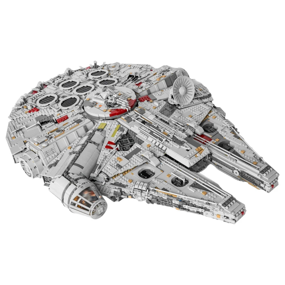 Star Wars Millennium Falcon (75192) Building Blocks 7541PCS w/ 8 Figures Millennium Falcon Building Blocks