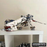 Star Wars: Republic Dropship With AT-OT Walker (10195) 1808PCS Building Blocks - Republic Dropship With AT-OT Walker