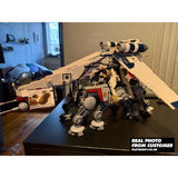 Star Wars Republic Dropship With AT OT Walker 1808PCS (10195) Building Blocks Republic Dropship With AT OT Walker