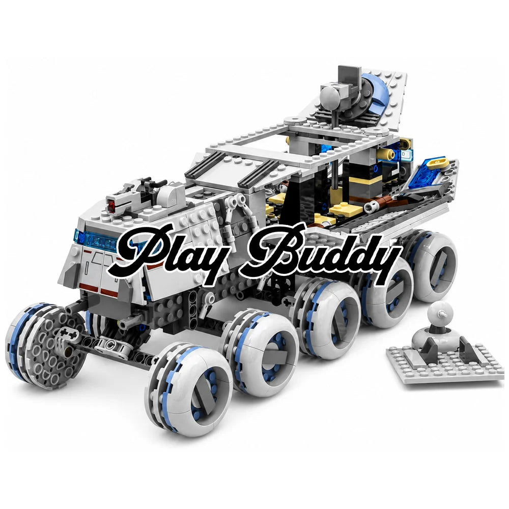 Star Wars: Republic Juggernaut (75413) 813PCS Building Blocks w/ 5 Figures - Republic Juggernaut - Building Blocks
