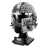 The Mandalorian Helmet MOC Building Blocks 584PCS For Star Wars Fans Mandalorian Helmet / 584 Pieces Building Blocks