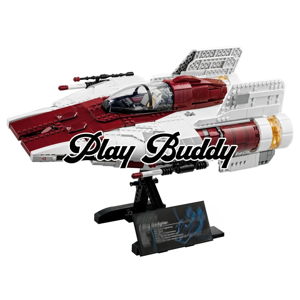 Star Wars: UCS A-Wing Starfighter (75275) 1672PCS Building Blocks w/ 1 Figure - A-Wing Starfighter - Building Blocks