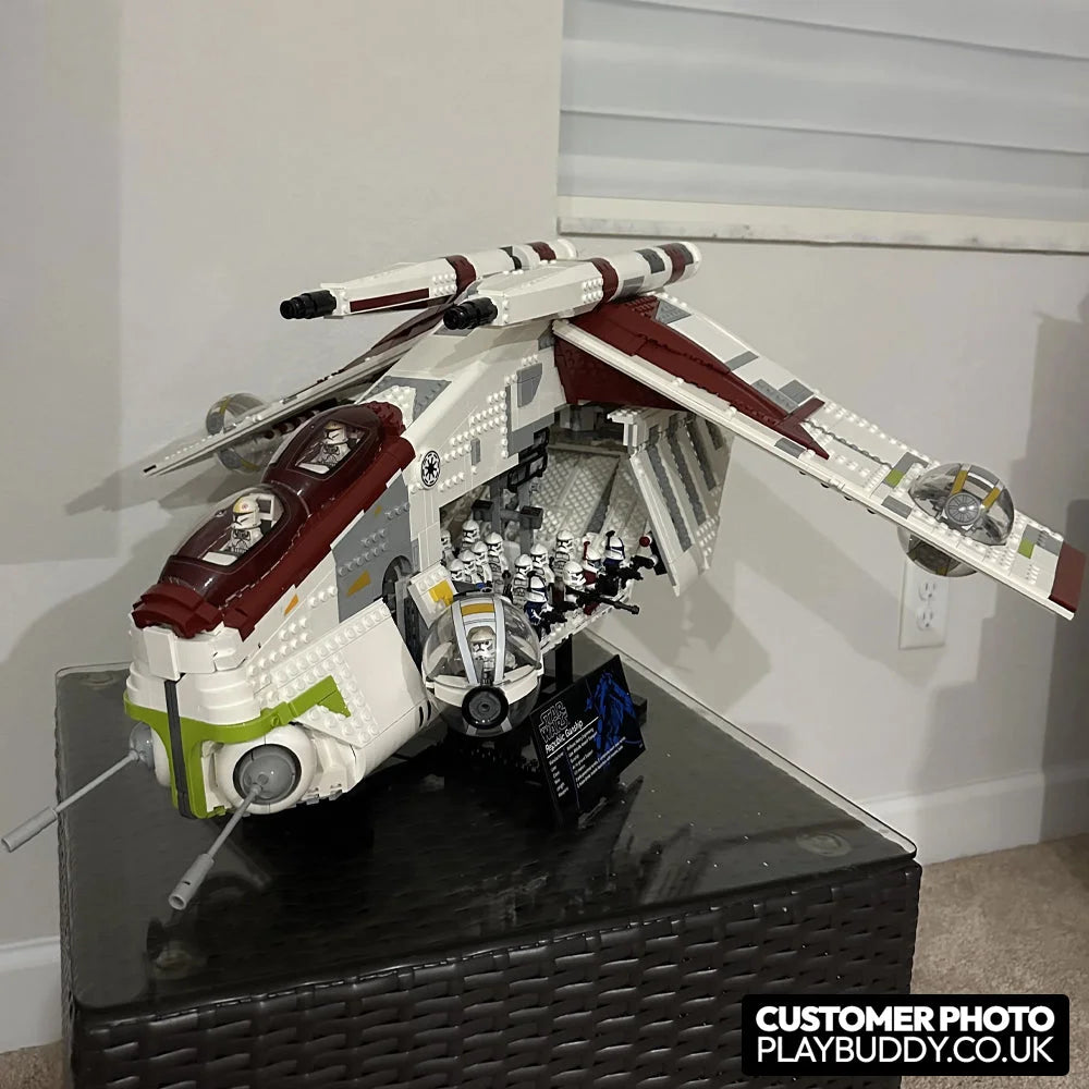 Star Wars UCS Republic Gunship (75309) 3292PCS Building Blocks w/ Figures Republic Gunship Building Blocks