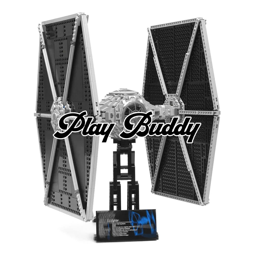 Star Wars UCS TIE Fighter (75095) 1685PCS Building Blocks w/ Figure UCS TIE Fighter Building Blocks