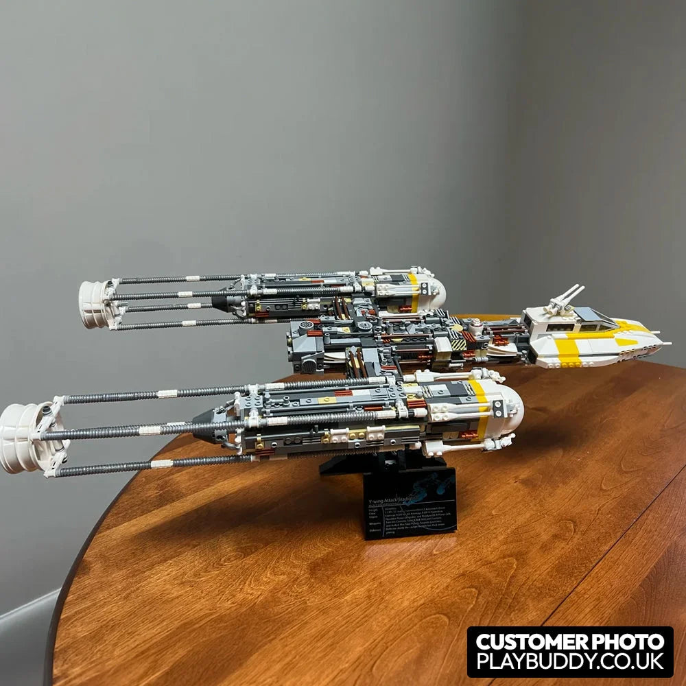 Star Wars Y-Wing Attack Starfighter (10134) 1489PCS Building Blocks w/ 1 Figure Y-Wing Attack Starfighter Building