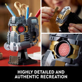 Super Heroes: Star Lord’s Helmet Building Blocks Set 600PCS Assembly Bricks Star Lord’s Helmet / 600 Pieces Building