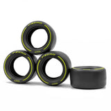 Technic Mercedes Red Bull Ferrari F1 Realistic Tyres Upgrade Pirelli Print Yellow Building Blocks