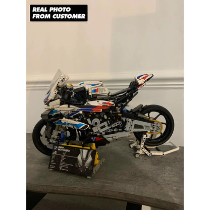 Technical BMW M 1000 RR Motorcycle Model Buiding Block For Adults 1920PCS BMW M 1000 RR Building Blocks