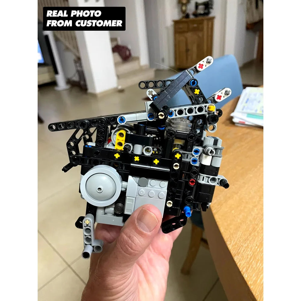 Technical BMW M 1000 RR Motorcycle Model Buiding Block For Adults 1920PCS BMW M 1000 RR Building Blocks