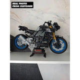 Technical Motorbike Yamaha MT-10 SP Building Blocks MOC Bike Assembly Bricks Yamha MT-10 SP Building Blocks