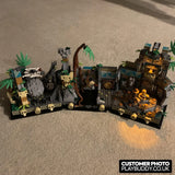 Temple of the Golden Idol (77015) 1545PCS Building Blocks w/ Figures Temple of the Golden Idol Building Blocks
