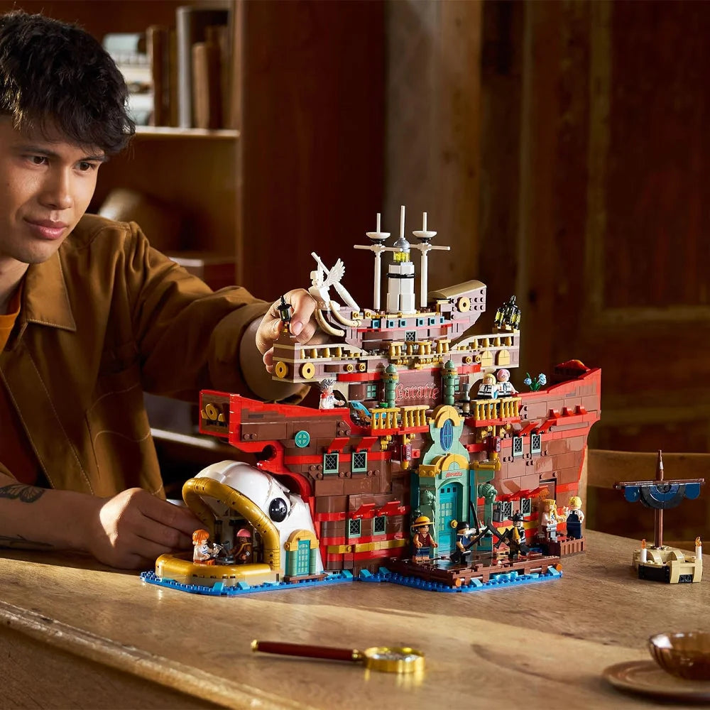 The Baratie Floating Restaurant (75640) 3402PCS Building Blocks w/ 10 Figures - The Baratie Floating Restaurant
