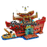 The Baratie Floating Restaurant (75640) 3402PCS Building Blocks w/ Figures The Baratie Floating Restaurant Building