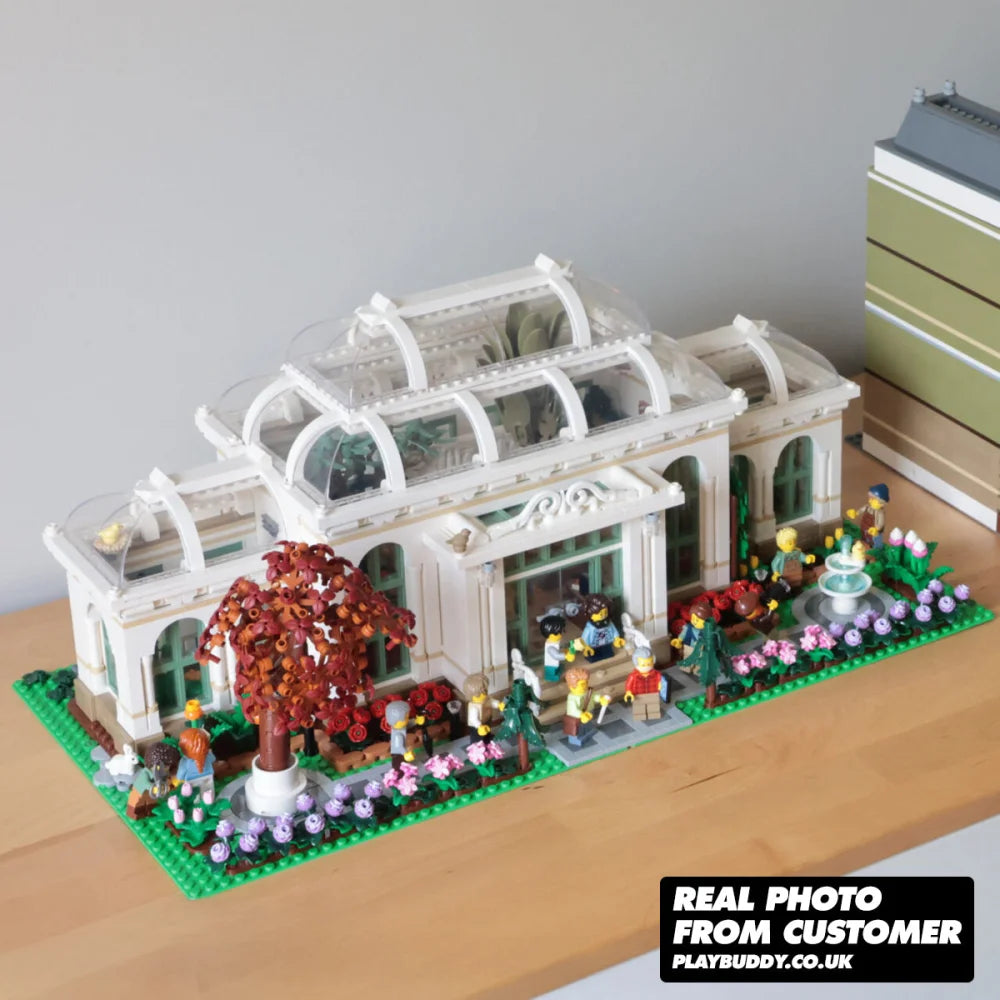 The Botanical Garden (21353) 3792PCS Building Blocks MOC Bricks w/ Figures Botanical Garden Building Blocks