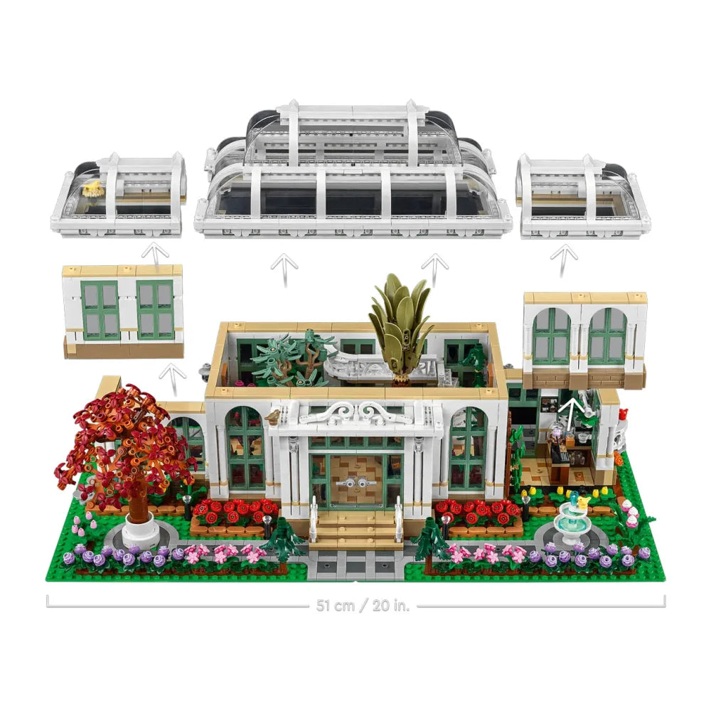 The Botanical Garden (21353) 3792PCS Building Blocks w/ 12 Figures - The Botanical Garden - Building Blocks