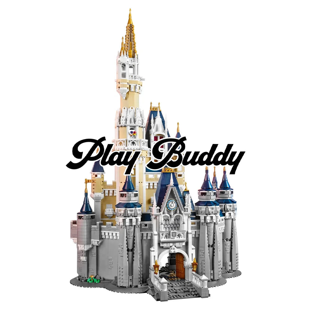 The Disney Castle (71040) 4080PCS Building Blocks w/ Figures Disney Castle Building Blocks